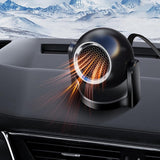 Heater 12V Car Fast Heating Portable Windshield Defroster 360 Degree Rotation for Travel Camping Accessories