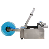 Semi Automatic Round hine 120W 220V/110V Adjustable Labeg Label Applicator Stainless Steel Bottle Labeler