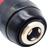 1.5-13Mm Keyless Drill Chuck 1/2Inch-20UNF with SDS-Plus 1/4Inch Hex Shank 1/2Inch Socket Square Wrench Adapter