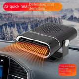 Fan 200W 12V/24V Car Electric Coog Heating Auto Windshield Defroster Deing Demister Anti Fog Heater