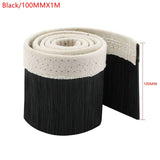 Nylon 70MM/100MM 1 Meter Per Piece Cnc Machine Milling Spindle Motor Vacuum Cleaner Engraving Dust Removal Cover Brush