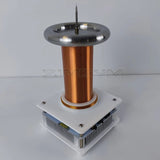 100-240V Music Tesla High-power Loudspeaker Artificial Arc Lighing Generator Plasma Coil DIY Experiment