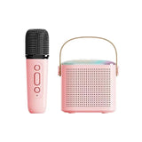 Microphone Karaoke hine Portable Bluetooth 5.3 PA Speaker System with 1-2 Wireless Microphones Home Family Singing New Mic