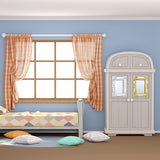 5Pcs Miniature European Frame Victorian Baroque Wall Mirror For 1/12 Dollhouse Bedroom