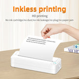 X8 Thermal Wireless Mobile Printer A4 Maker Photo Label Wrong Question Printing WiFi/Bluetooth-compatible Inkless for Car Office