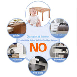 20 Pack Parts Guards Clear Corner Protectors Stop Child Head Injuries Tables, Furniture & Sharp Corners (L-Shaped)