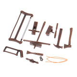 Miniature Mini Repair Tools 1:12 Dollhouse Simulation Toolbox Model For Doll House Decoration Accessories