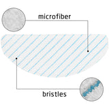 50Pcs Disposable Strong Rag Mop Cloths Pads for Ecovacs Deebot OZMO T8 Max T9 AIVI AIVI+ Vacuum Cleaner Parts