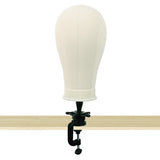 Wig Stand Canvas Block Head Training Mannequin Head Display Styling Mannequin Manikin Head 21"/22"/23"/24"/25" Manikin Head