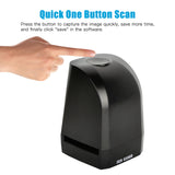 135 Slide Converter Portable Negative Film Scanner - 8 Megapixel, Converts 35mm/135mm Slides and Negatives to Digital JPEG Photos