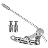1*Guitar Pull Plate Electric Guitar Chrome Bridge Stop Bar Tailpiece Tremolo LP- For SG- Guitars 103×55×46.5mm