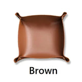 CRUSHER Leather Foldable Rollable Herb Rolg Valet Tray for Tobacco Pipe Tools Smoking Accessories