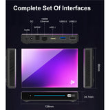 H96 MAX M9 Android 14.0 BT5.4 Smart TV RK3576 8GB 128GB 8K HD 1000M DDR4 USB3.0 Set Top Box Wifi6 Media Player