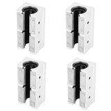 4PCS SBR20LUU 20Mm Aluminum Alloy Motion Ball Pillow Open Linear Bearing Block Slide Bushing