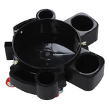 Rolling Bucket Dolly Effective Hold Easy Operation Car Wash Detailing Bucket Dolly Multifunctional Heavy Duty for Paint Assist