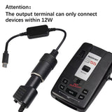5V 12V Converter Cable Extender USB Type C Chargers To Cigarette Lighter Socket Power Adapter Electronics Car Accessories