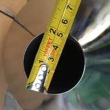 Large stainless steel upper 30CM lower 51mm hight 235mm for liquid thickened oil wine funnel replacement parts