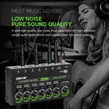 4/6/10 Channel Ultra Low Noise Stereo e Mini Professional Sound with RGB Light DC5V Easy Operation Audios Mixer