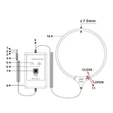 ETCR001F Current Meter Separated Integrator