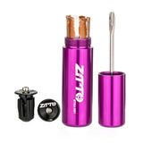 ZTTO Bicycle Tubeless Tyre Fast Repair Kit MTB Road Bike Tires Punctur Sealant Rubber Strip Drill Tool Handle Bar End Hidden