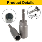 15PCS/Set Wrench Bar Deepen The Drill Socket Adapter Auto Car Accessories Removal Repair Garage Tools Universal