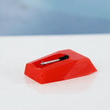 4 Pack Ruby Record Player Needle Turntable Stylus Parts Gramophone Vinyl Record Player Stylus