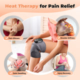 Electrically heated brace old cold legs joints knee massager 4000mAH vibration warmth hot compress massage instrument