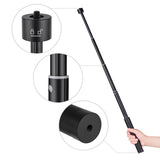 Telescc Extension Rod Max. Length 73cm Aluminum Alloy Pole with 1/4 Inch Screw for Gimbal Stabilizer zhiyun Feiyu