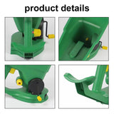 Gardening Seed Spreader Portable Manual Seeder 1.5L 5 Gears Adjustable Sowing Fertilizing Melting Snow for Garden Small Farm