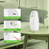 Air Fresher Wall-Mounted 300ML Liquid Automatic Perfume Spray WIth 3 Adjustable Mode for Home Fragrance Dispenser