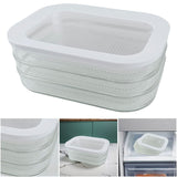 Refrigerator with Lid Fresh-Keeping Box Leak Proof Fridge Food Storage Container Kitchen Accessories
