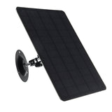 10W 5V Solar Panels Waterproof Bank 360° Adjustable Security Camera Power Supply