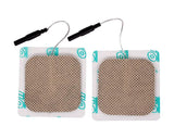 20pcs/lot(10 pairs) 5*5cm Safe Electrode Pads for SDZ-II SDZ-III Electronic Acupuncture Stimulator Therapy hine