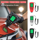 UYANGG High-precision LCD Digital Automobile Film Meter Tester 0.1micron/0-2000 Thickness Gauge Paint Measuring Tool