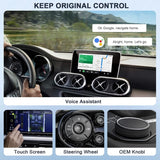 Adapter for Wired Car Plug & Play Easy Setup AA Wireless Android Auto Dongle