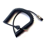 10PCS Replacement Handheld Speaker 8 Pin PTT Mic Microphone Cable For Aco EMS-57 EMS-53 DR-03T DR-06T DR635 DR620 DR435 Radio
