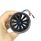EDF 50Mm 4900KV 3S 11 Blades Fan Propeller With Brushless Motor For RC JET Airplane Drone Model Spare Parts