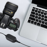 CP-W235 Dummy Battery DC Coupler Charger + 8V 3A AC Adapter Camera Supply with Power Plug for Fujifilm X-T4