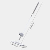 Innovative Self-Wringing Flat Mop with 360-Degree Spin, 2 Washable Pads - Ideal for Wet & Dry Cleaning in 2024