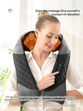 Whole body multifunction shoulder and neck massager with heated shawl