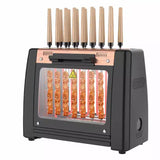 Automatic Rotary Kebab hine Household Oven Barbecue Rack less Indoor Grill Electric