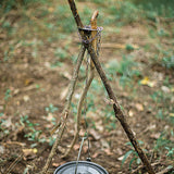 Outdoor Camping Tripod Pot Accessories, An Ideal Choice for Cooking Delicious Food, Allowing You To Fully Enjoy Nature