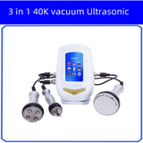 3 in 1 40K vacuum Ultrasonic Cavitation system RF Face Lifting Device Eye Massager Weight Loss hine fat burner