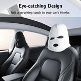 Universal Fun Car Cover 3Holes Full Set Halloween Christmas Seat Headrest Decorations Accessory