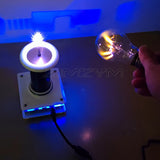 100-240V Music Tesla High-power Loudspeaker Artificial Arc Lighing Generator Plasma Coil DIY Experiment