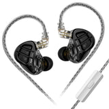 KZ ZAR Wired Headset HYBRID Technology HiFi Headphones 3.5mm Plug Noise Cancelg Ergonomic Design for Sports Game Music Lover