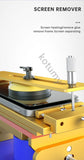 LCD Separator Preheating Plate Station for Phone Flat Edge Screen Glass Split hine