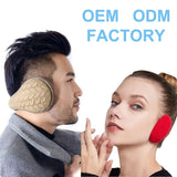 Winter Men's and Women's Soft Plush Foldable Earmuffs Outdoor Warm Windproof Earplugs