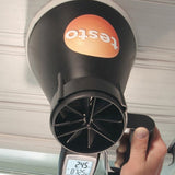 Testo 417 Set 1200×200mm and 330×330mm Vane Anemometer Set 0563 4171 with 100mm Testo 417 Vane Anemometer
