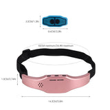 Wireless smart massager decompression head physiotherapy stimulation wave massage relieve stress sleep relaxation